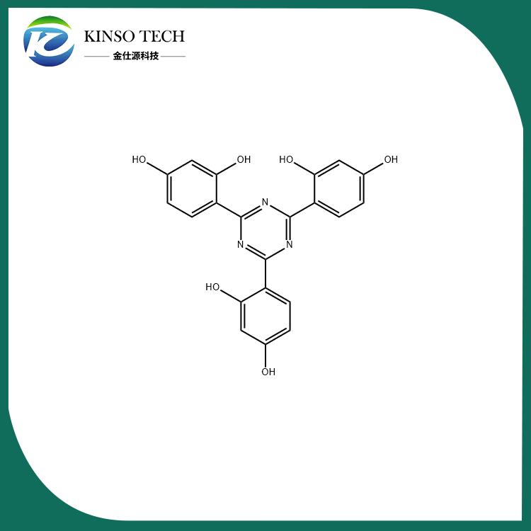 2,4,6-tris (2,4-dihidroxifenilo) -1,3,5-triazina CAS 2125-23-7